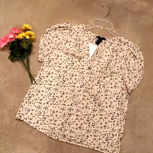 Black and White Blouse!